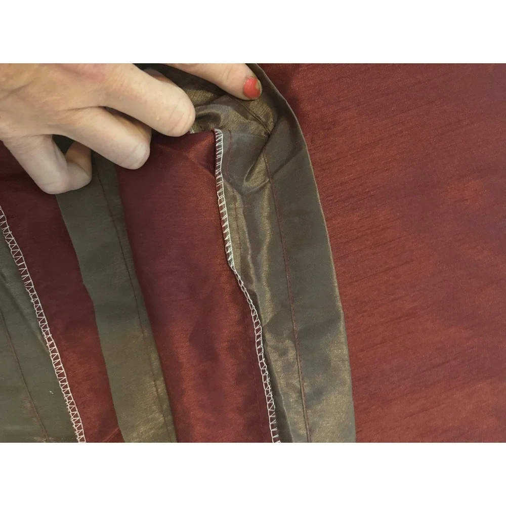 Chris Madden‎ Full Bed Skirt Dust Ruffle Split Corner 15